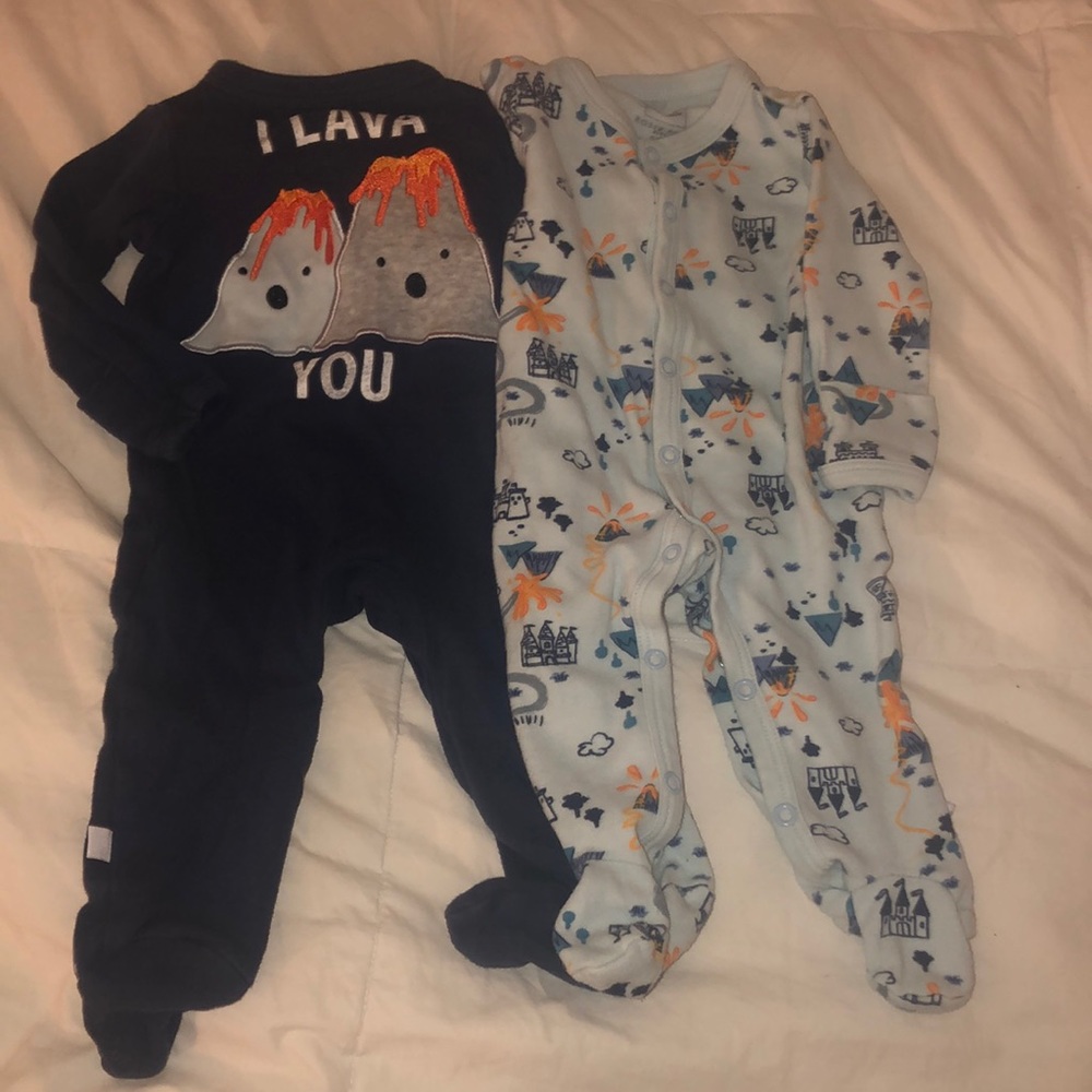 Rosie Pope pajamas 0-3M